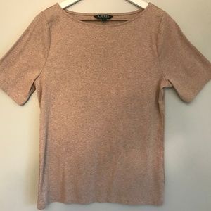 Ralph Lauren - Short sleeved, khaki tee